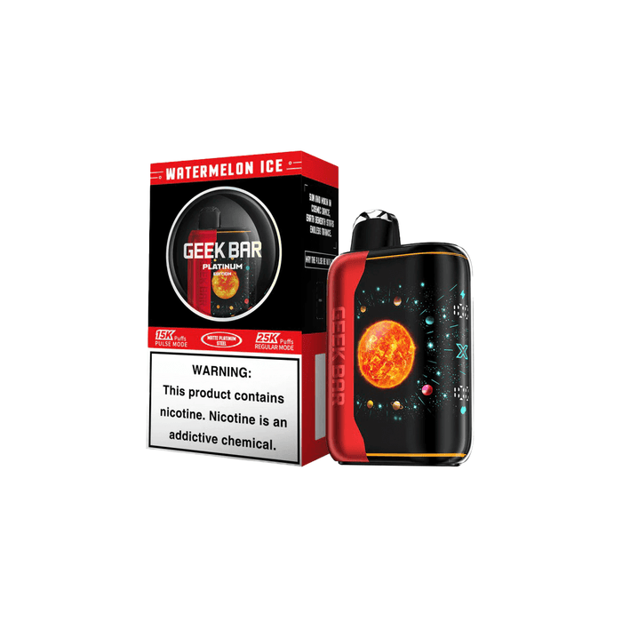 Geek Bar Pulse X Platinum Edition (Pack of 5) vape702usa Geek Bar Pulse X Platinum Edition (Pack of 5) vape702usa