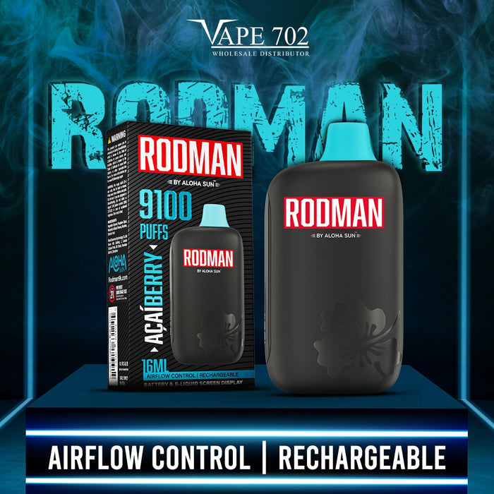 Rodman 9100 Puffs - vape702usa