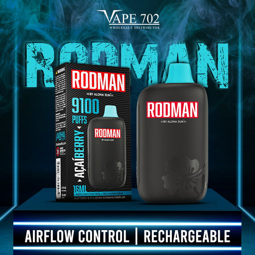 Rodman 9100 Puffs - vape702usa Rodman 9100 Puffs Disposable Vape
