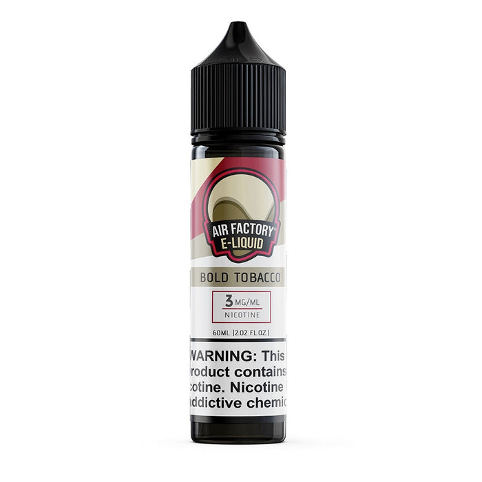 Air Factory E-Liquid 3mg 60ml bottle