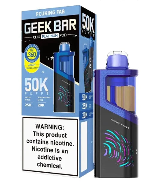 Geek Bar CLIO Platinum 50K Disposable Vape POD