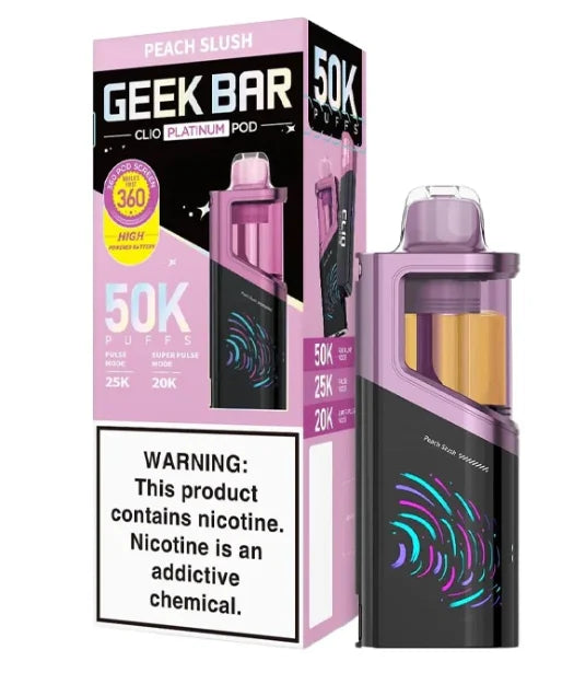 Geek Bar CLIO Platinum 50K Disposable Vape POD