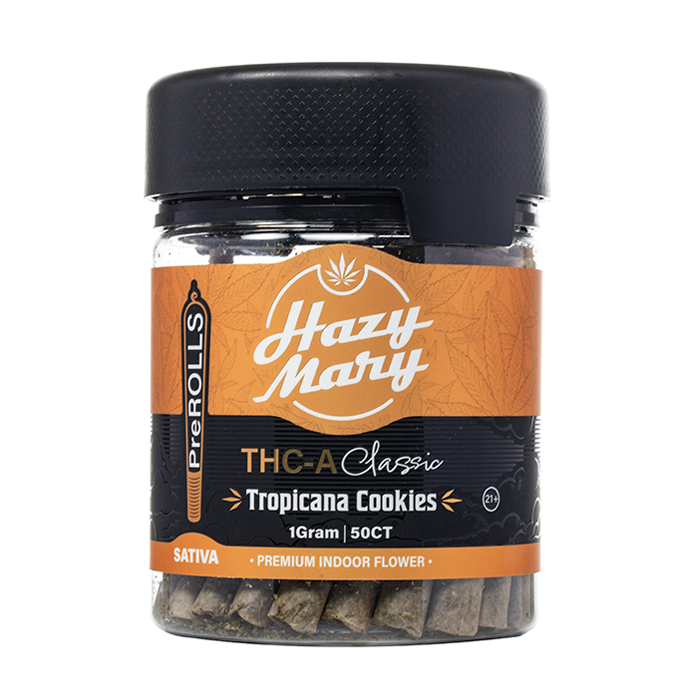 Hazy Mary THCA Classic Pre Rolls 50CT Jar