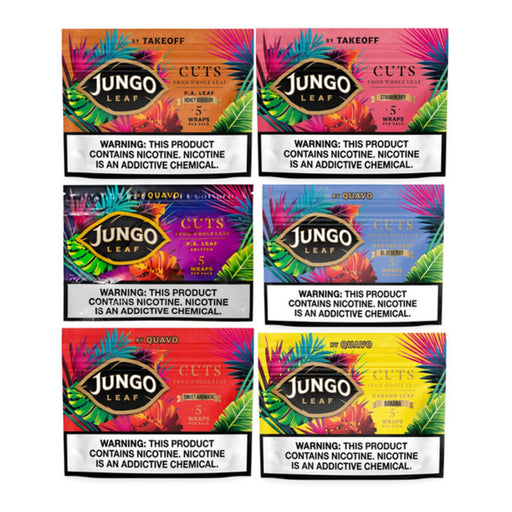 Jungo Leaf Cut (10 Packs per box) - vape702usa Jungo Leaf Cut  (10 Packs per box) Wraps
