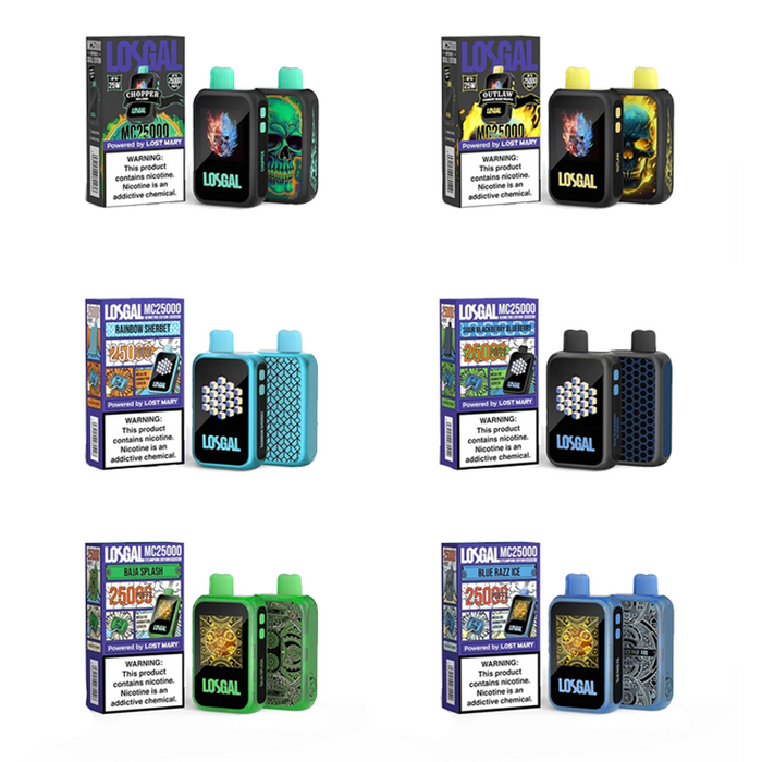 LOSGAL MC25000 Disposable Vape (Packs of 5) vape702usa LOSGAL MC25000 Disposable Vape (Packs of 5) vape702usa