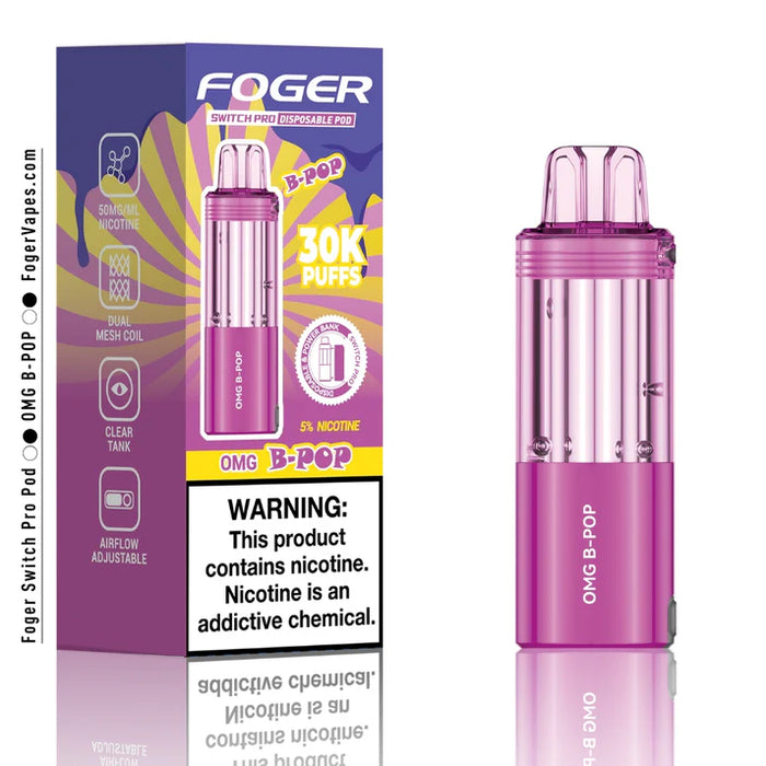 Foger Switch Pro 30K Disposable Pod