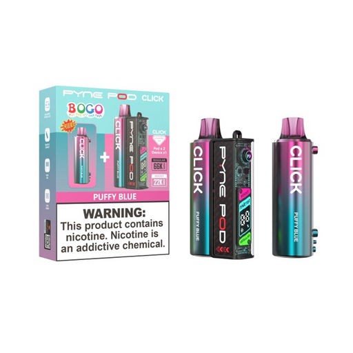 Pyne Pod Click 66K Bogo (Pack of 05) Disposable Vape