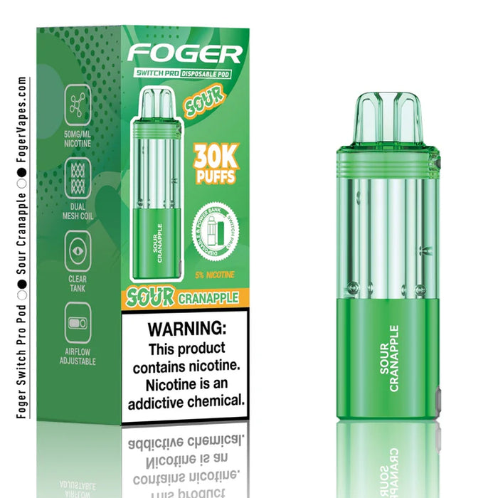 Foger Switch Pro 30K Disposable Pod