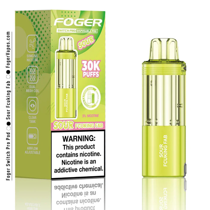 Foger Switch Pro 30K Disposable Pod