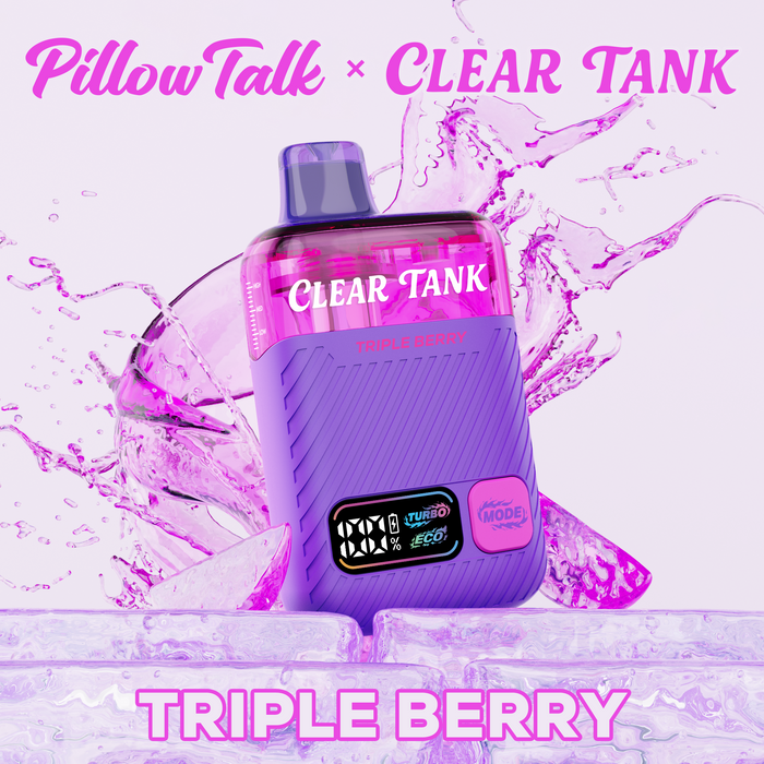 Pillow Talk Clear Tank 60K Disposable Vape ( Pack of 5 )