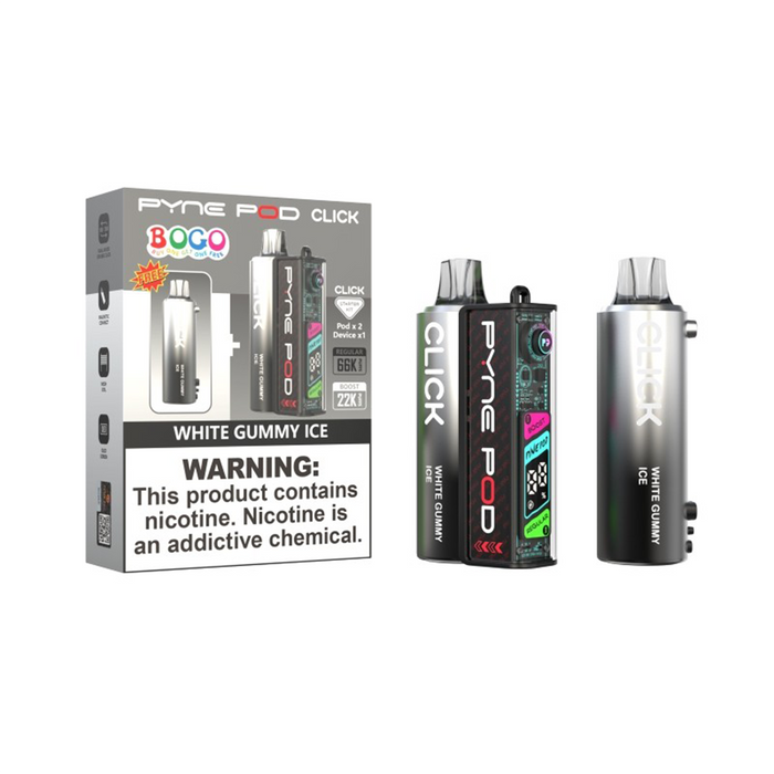 Pyne Pod Click 66K Bogo (Pack of 05) Disposable Vape