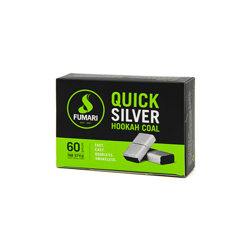 Fumari Quick Silver Charcoal 60 tabs - vape702usa